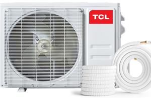 TCL BreezeIn R-410A ODU + Lineset